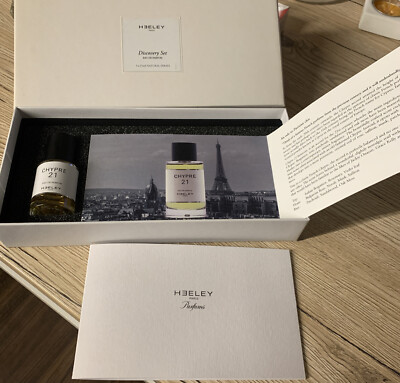 Sammlerstück Geschenkbox Heeley Discovery  Cypre 21  Eau de Parfum  Rarität 2015