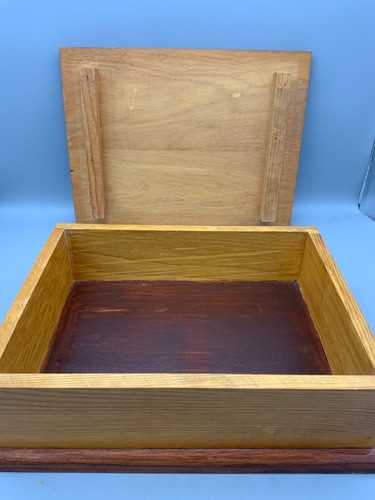 RARE, Vintage HANOVER (PA) FOUNTAIN, Center Square, Wood Box, Jill Dehoff Artist - Picture 6 of 14