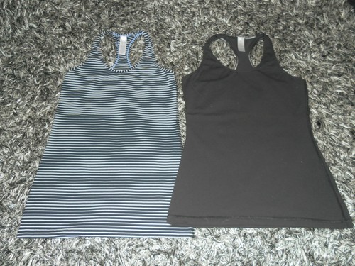 Ivivva By Lululemon Lot x 6 KeepUrCool Fitted Racerback Tanks US Size 14 - Picture 2 of 5