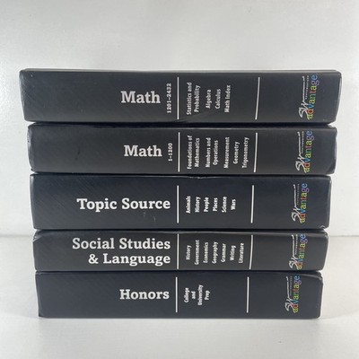 Southwestern Advantage Books Set of 5 Learning System Educational Resources CD
