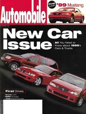 AUTOMOBILE 1998 OCT - AUDI TT, BMW M-COUPE, 3.2TL, MUSTANG, JEEP GRAND CHEROKEE