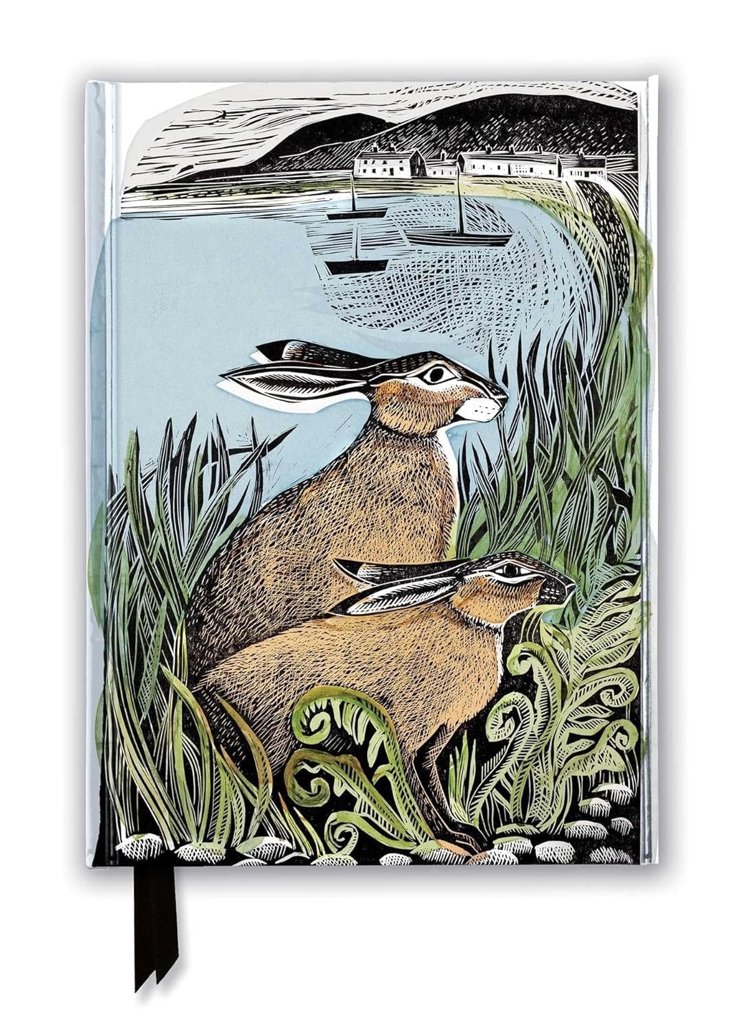 Angela Harding: Rathlin Hares (Foiled Journal) (Flame Tree Notebooks) - Image 8