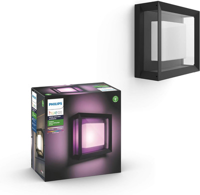 Philips Hue Econic Square Outdoor Smart Wall Light - Color-Changing LED