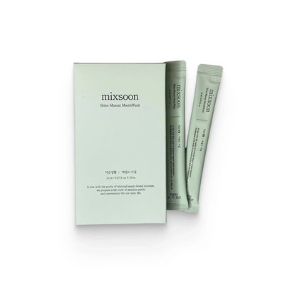 Mixsoon Shine Muskat Mundspülung 10 x 11 ml Imperfect Box