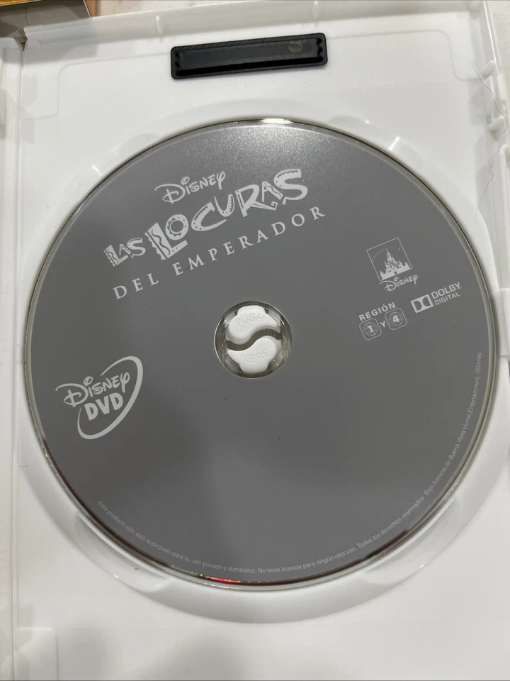Las Locuras Del Emperador Spanish DVD Disney Clasicos Foto 4 de 4