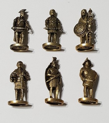 Satz Soldatini kinder metal Metallfiguren Romani35mm messing
