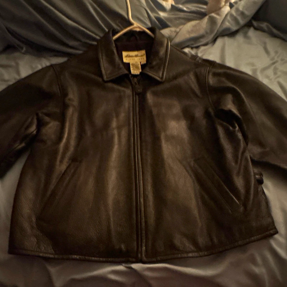 Eddie Bauer Leather Outer Shell Brown Coats, Jackets & Vests for