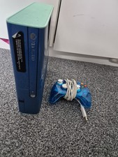 MIcrosoft Xbox 360 E Console Blue Teal Limited Special Edition RARE Please Read