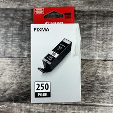 Canon PIXMA 250 PGBK Black Ink Cartridge Genuine 6497B001 Japan OEM Printer
