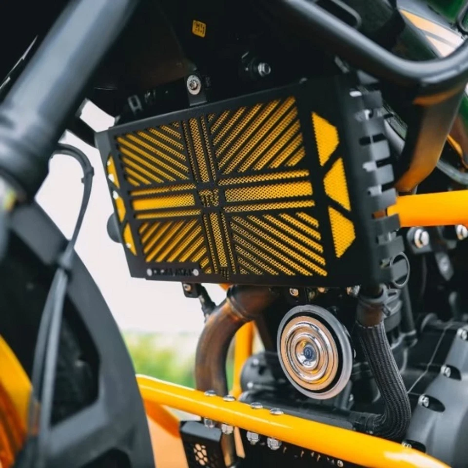 Radiator Guard (Yellow) Fit for Royal Enfield NEW HIMALAYAN 450 - Изображение 4 из 4