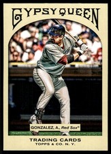 Adrian Gonzalez 2011 Topps Gypsy Queen #26 Red Sox MLB READ FREE SHIPPING