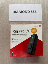 IK Multimedia iRig Pro I/O Universal Audio and MIDI Interface
