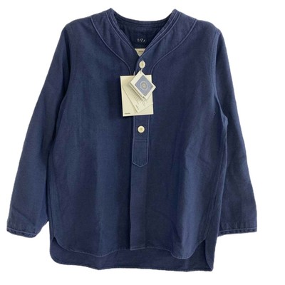 VISVIM Bizvim 18SS 0118105011018 DUGOUT SHIRT L s Dog out Baseball Used LIFE-0