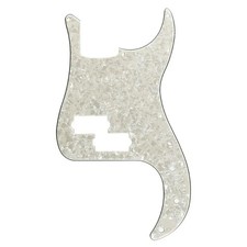 13-Hole Precision Bass Pickguard - 4-Ply Aged Pearl 4-String 