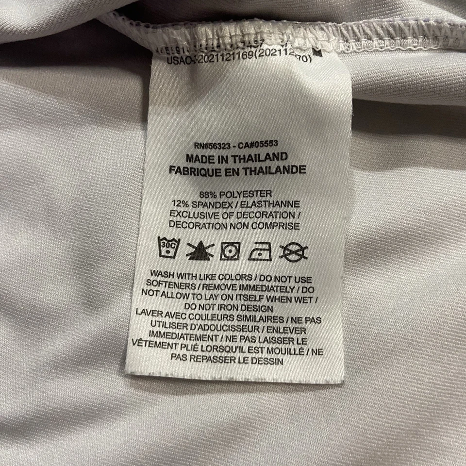 Polo de golf Nike Dri-Fit para hombre XL púrpura rosa estampado abstracto manga corta Foto 3 de 4