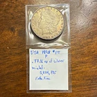1898-P Morgan Silver Dollar $1 Business Strike 90% Silver 0.900 Fine
