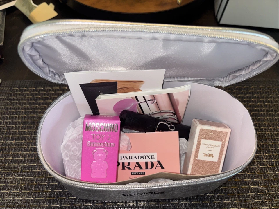 Prada Gucci Moschino Bolso de Belleza Vacaciones Dior Perfume Set de Regalo Viaje Niña 🎁 Foto 4 de 4