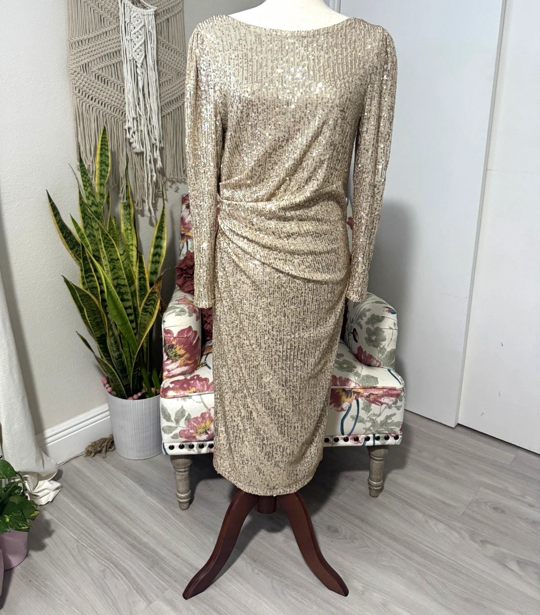 nanette lepore gold sequin dress Formal Dresses for Women for sale Farfetch