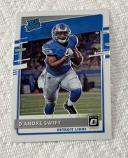 2020 Donruss Optic DANDRE SWIFT Rated Rookie Card #159 Detroit Lions Football RC