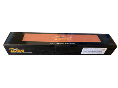 50Pc PSA Longboard Sandpaper Sheets  2-3/4'' x 16-1/2'' 40-800 Grit Pre-Cut Sheet