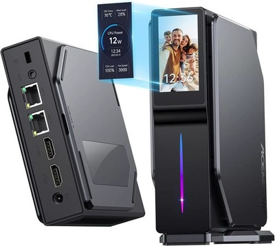ACEMAGIC 4K Mini PC Intel 12th N97 16GB DDR4 512GB SSD WIFI 5 BT Windows 11 PRO