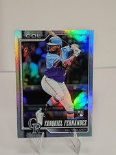 2026 Topps Series 1 #116 Yanquiel Fernandez Colorado Rockies Rainbow Foil