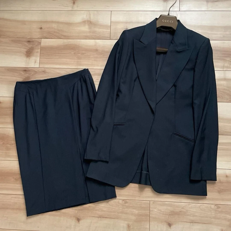 GUCCI Falda Traje Tom Ford Periodo Talla 38 Negro Hecho en Italia con etiqueta Usado Foto 2 de 4