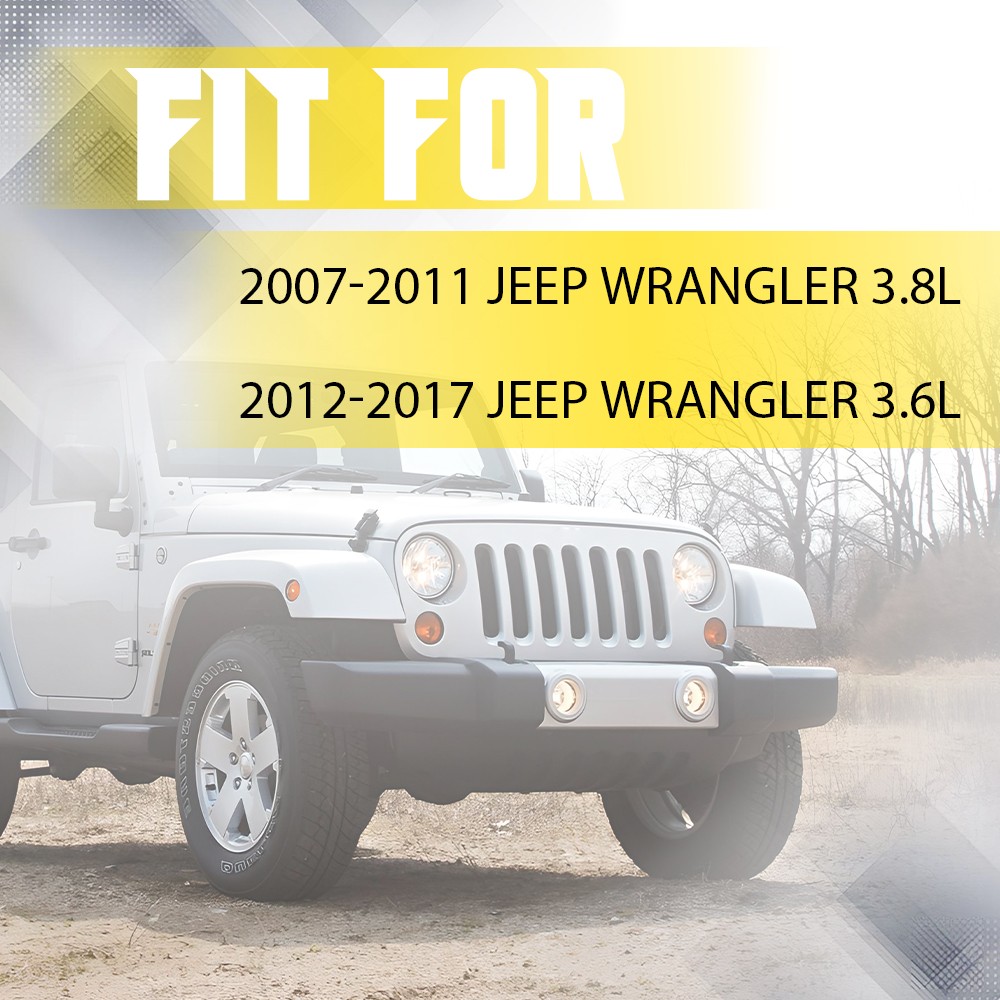 4x ABS Wheel Speed Sensor Front R/L For 2007-2011 Jeep Wrangler 3.8L 68003281AA thumbnail 3