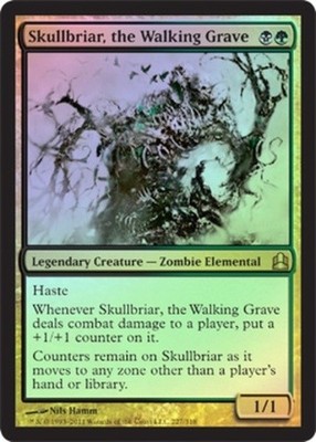 MTG Skullbriar, the Walking Grave - Oversized, Light Play, English Promos: Overs