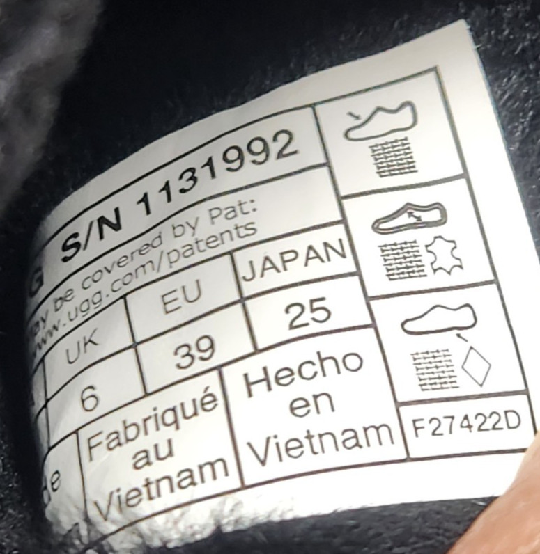 RARE UGG Classic Pierside Slide Black  Slippers Women's Size  8 1131992 NEW image 9