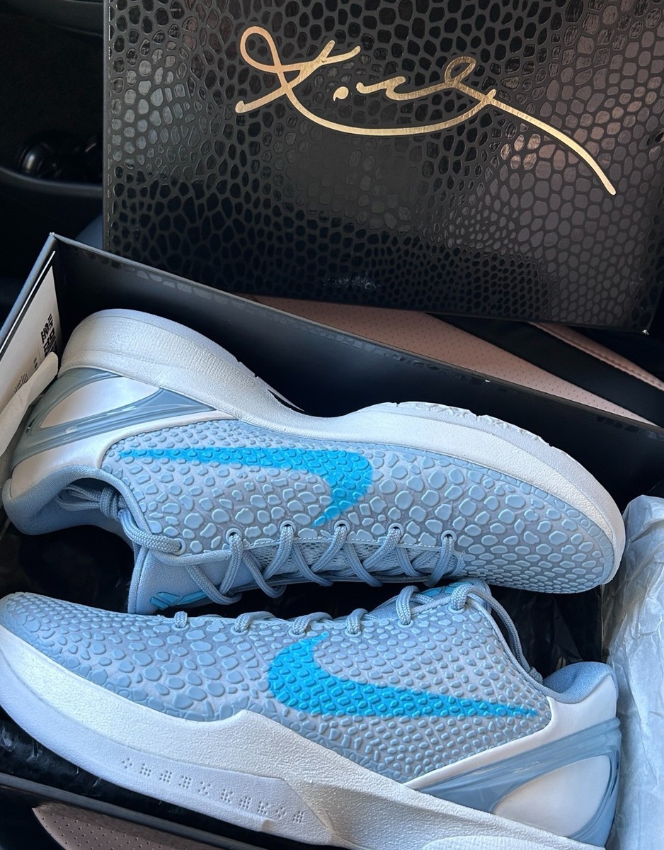 Size 8 - Caitlin Clark x Nike Zoom Kobe 6 Protro Light Armory Blue