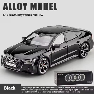 1/18 Audi RS7 Sport mit Fernschlüssel 1:18 Diecast Modellauto Spielzeug Kinder Erwachsene Neu