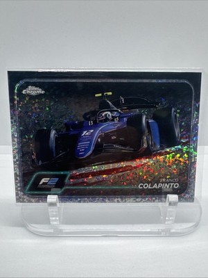 2024 TOPPS CHROME FORMULA 1 #96 FRANCO COLAPINTO SPECKLE REFRACTOR #/299