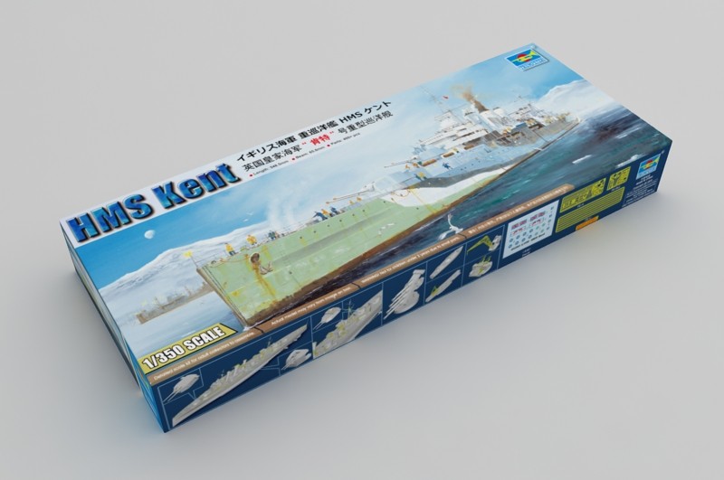 Trumpeter 05352 - 1:350 HMS Kent - New