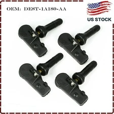 Set of 4 For Ford Motorcraft Escape TPMS Tire Pressure Sensor # DE8T-1A180-AA#