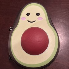 Locker Mate By Bostitch Avocado Zipper Pencil Case Cute 