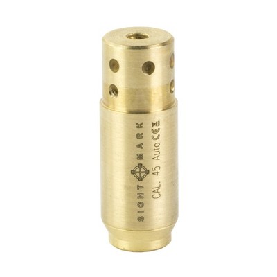 Sightmark .45 ACP Boresight Red Laser Brass Cartridge SM39017 w/ Carrying Case