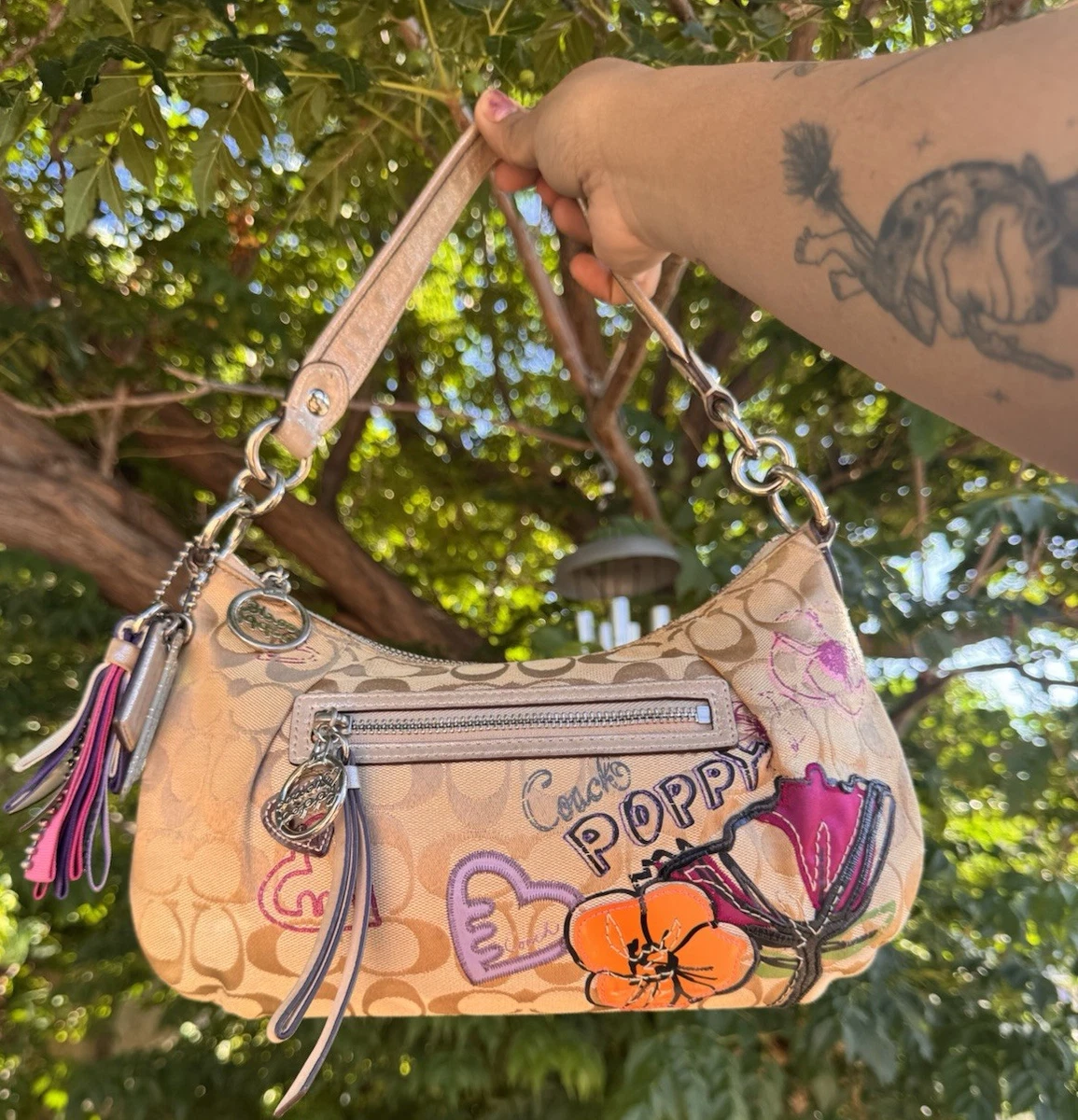 Coach Poppy Shoulder Bag Pink Bags & Handbags for Women for sale