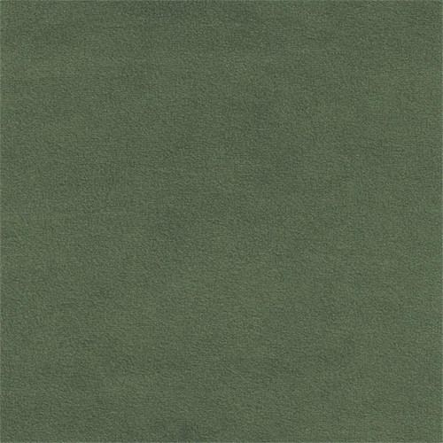HomePop 17" Transitional Round Fabric Storage Ottoman in Loden Green - Picture 5 of 7