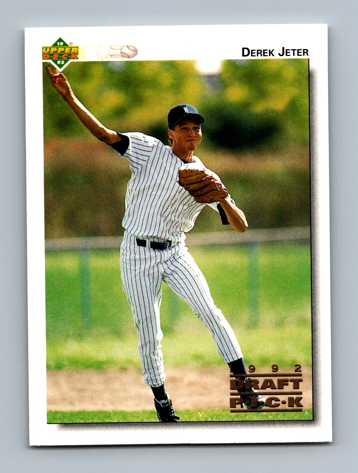 1992 Upper Deck Minor League #5 Derek Jeter