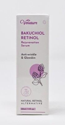 Venature Bakuchiol + Retinol Anti-Wrinkle Face Serum Paraben-Free 30ml