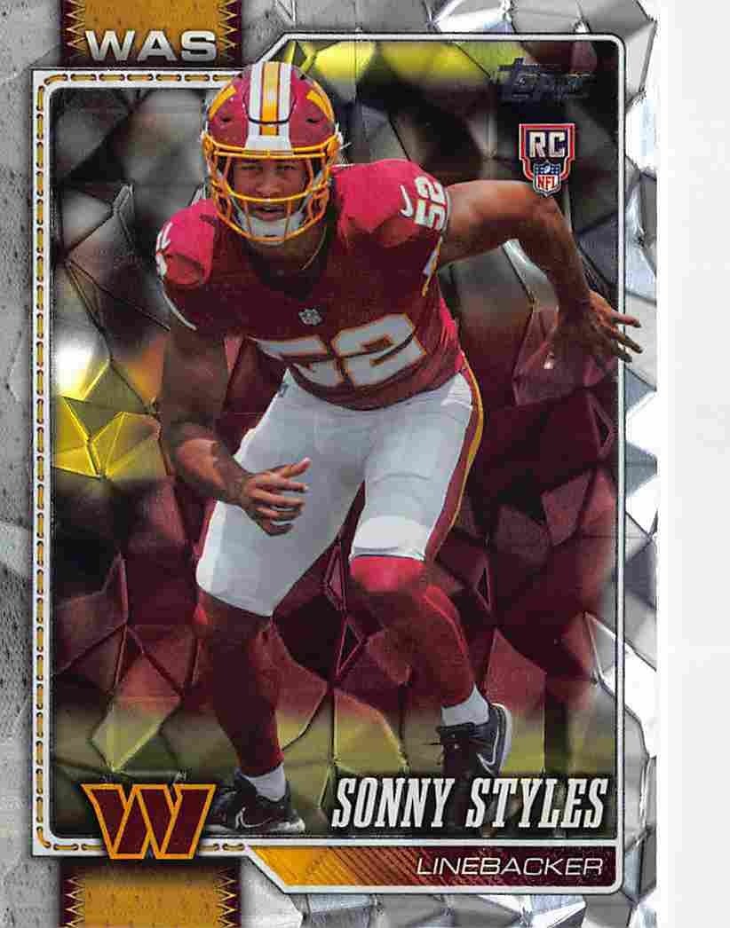 2026 Topps Flagship #347 Sonny Styles Diamante Foil