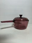 Pyrex Visions 1L Sauce Pan Cranberry
