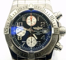 BREITLING Avenger II A13381 Black Dial Automatic Chronograph Men's Watch 2