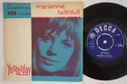 MARIANNE FAITHFULL Yesterday RARE Denmark 45 UNIQUE danish p/s folk Beatles HEAR