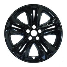 New Wheel Covers 18", Black ABS 4 PCS SET. Fits Ford Edge Sel 2019-2024