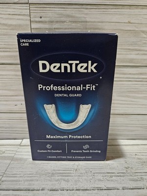 DenTek Professional-Fit Dental Guard Maximum Protection Prevents Teeth Grinding