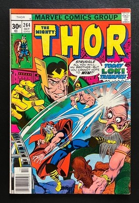 The Mighty Thor Vol 1 #264 Mephisto/Darkoth + Tales of Asgard! (Marvel Oct 1977)