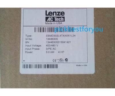 ESMD302L4TXA inverter LENZE Brand New (by DHL/Fedex) #iw
