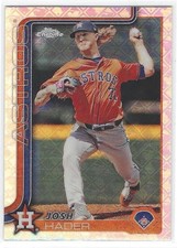 Josh Hader 2025 Topps Chrome Logofractor Edition #295 Houston Astros
